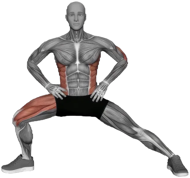 Extended Side Angle exercise demonstration