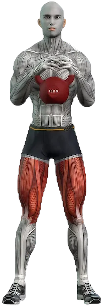 Goblet Squat exercise demonstration