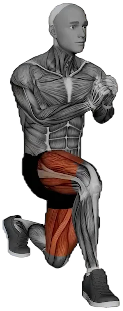 Jumping Lunge exercise demonstration