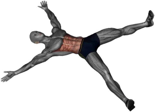 Star Crunch exercise demonstration