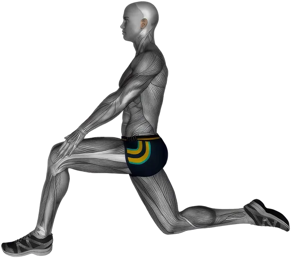 Stretching exercise demonstration