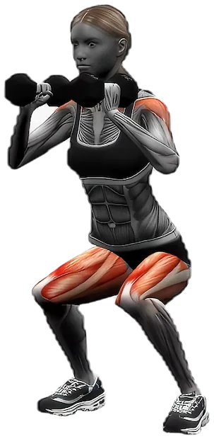 Thruster exercise demonstration