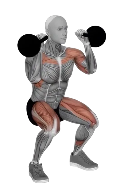 Thruster exercise demonstration