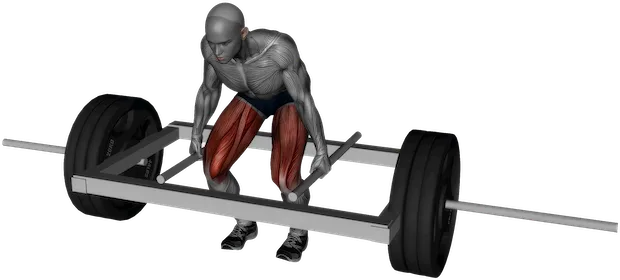 Trap Bar Deadlift exercise demonstration